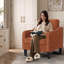 Chaises d'appoint Mid-Century avec coussins amovibles-224234322