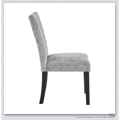 Oceanic Grey 2-Piece Dining Chair Set, Contemporary Design with Ergonomic Comfort and Durable Construction for Modern Homes
