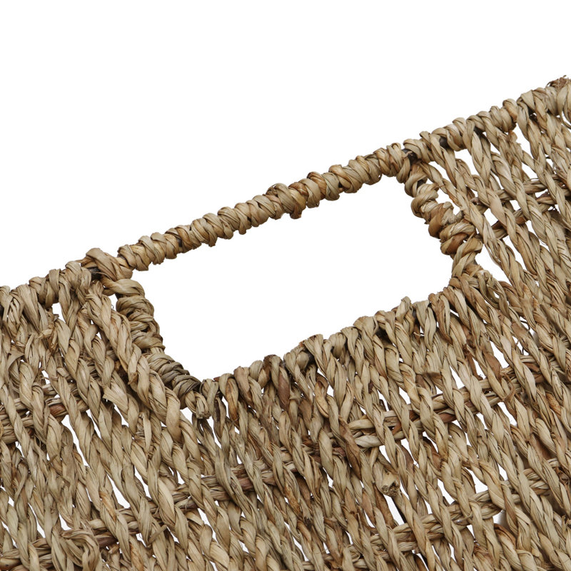 JVL Seagrass Decorative Basket