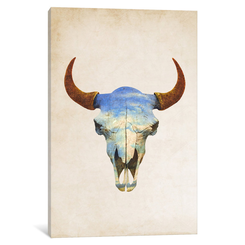 « big sky portrait », impression sur toile, Toile tendue, Pas de tapis, H 12 po x l 8 po x P 0,57 po