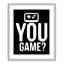 «You Game inversée», art encadré-48187846-48187834