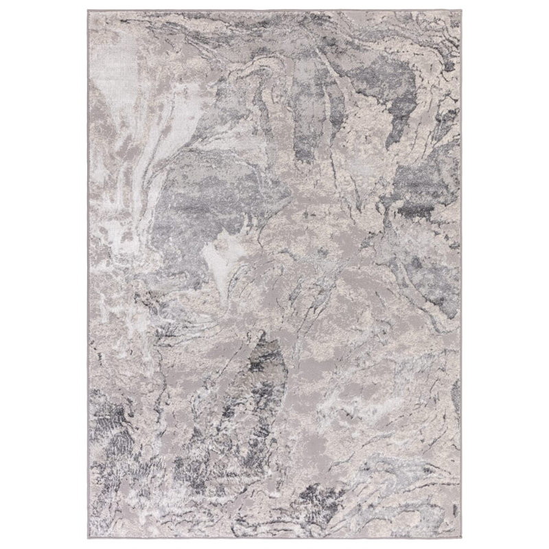 Birl Abstract Area Rug, Rectangle 200 x 275 cm