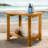 Candrice Rectangular Outdoor Side Table-695879014