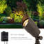 Projecteur décoratif d'extérieur 12V avec prise MR16 East Grove Home Amped Landscape Lighting-127419953-127419955