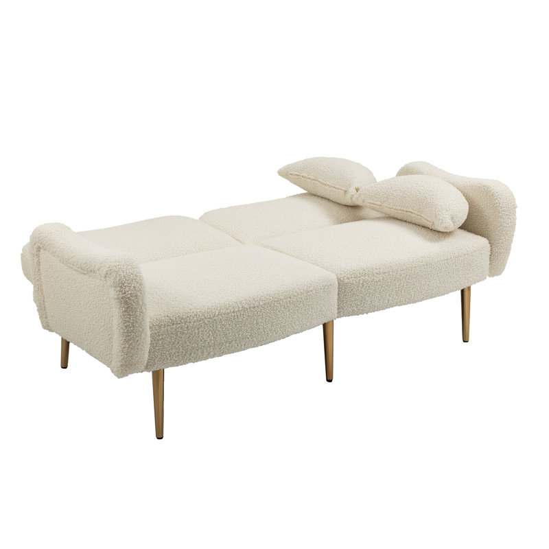 Canapé de salon Yulieryulier, Polyester blanc