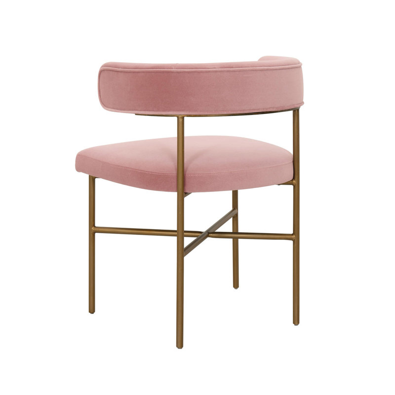 Chaise de salle à manger Deborah, Rose