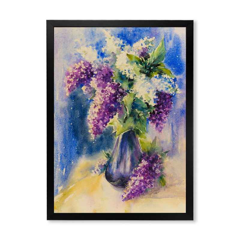 Andhy - reproduction d'art sur toile traditionnelle, H 20 po x l 12 po x P 1 po, Cadre photo noir