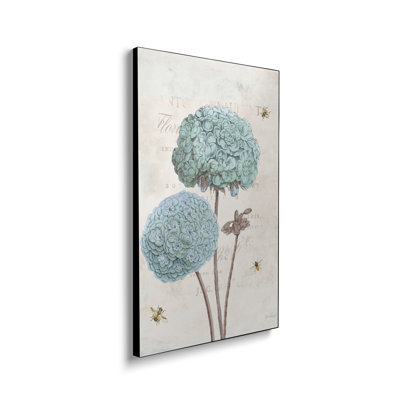 Steelpix Metal Canvas -  Geranium Study II By Katie Pertiet Wall Art Print