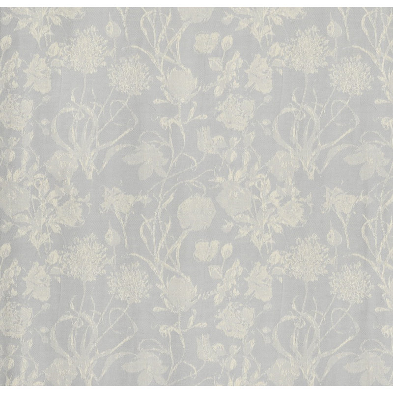 Micheal Pinch Pleat Opaque Single Curtain, Light grey, 245cm Width x 145cm Drop