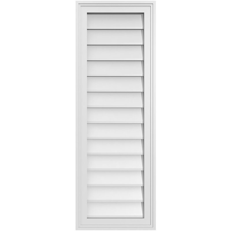 Cadre en brique, brun clair apprêté, H 40 po x l 14 po x P 1,5 po