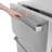 ZLINE Autograph Edition 24 in. Touchstone 168 Can Outdoor-Rated Dual Refrigerator Drawer with Doors and Handles-107106001