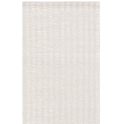 Diari Hand Woven Wool/Cotton Rug in Ivory