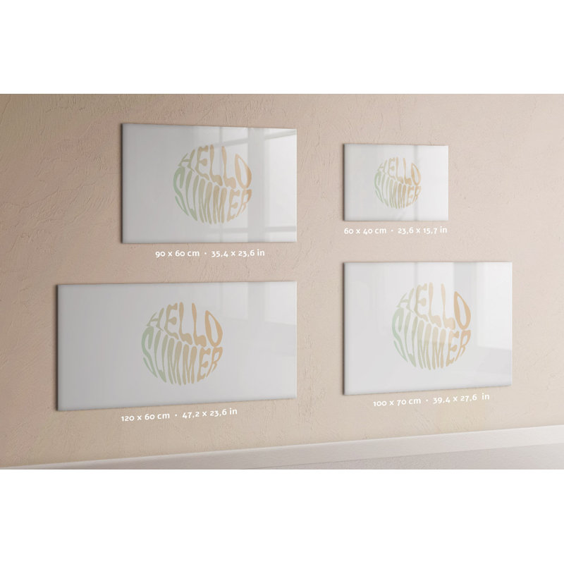 Magnetic Glass Dry Erase Board