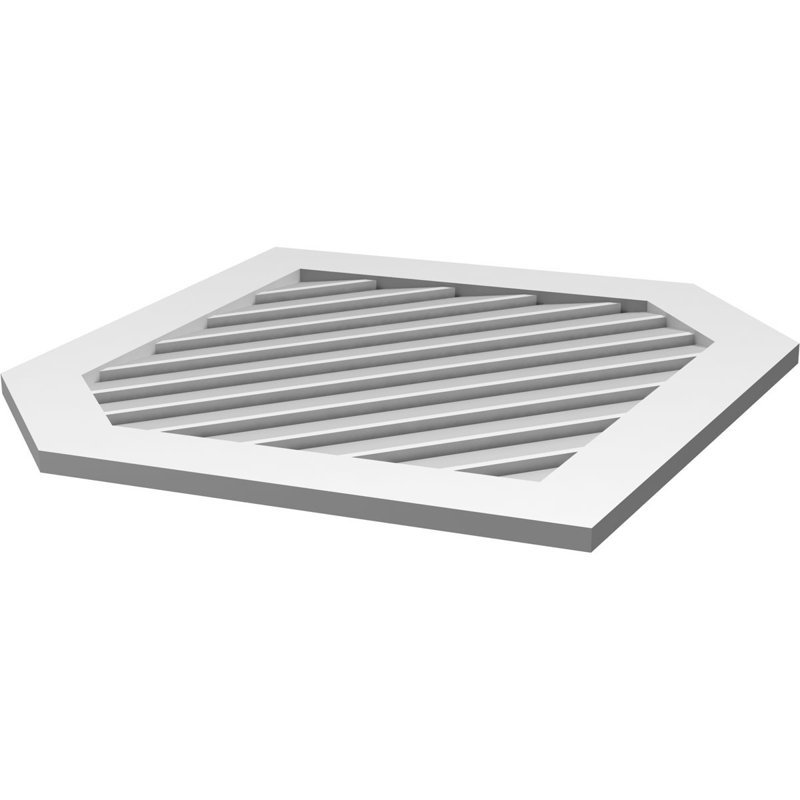 Pente verticale verticale en uréthane Signature, H 1 po x l 36 po x L 40 po