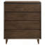 Commode et commode brun chaud
