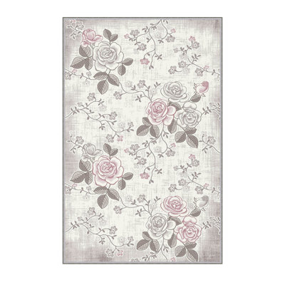 Luxurious 3D Printed Area Carpet, 5.9 x 9.2 Feet | 100% Polyester, 0.3 in Pile Height, 650 g/m² | Antibacterial & Non-Slip Underside, Machine Washable for Easy Care | Perfect for Living Room, Bedroom, or Office Décor