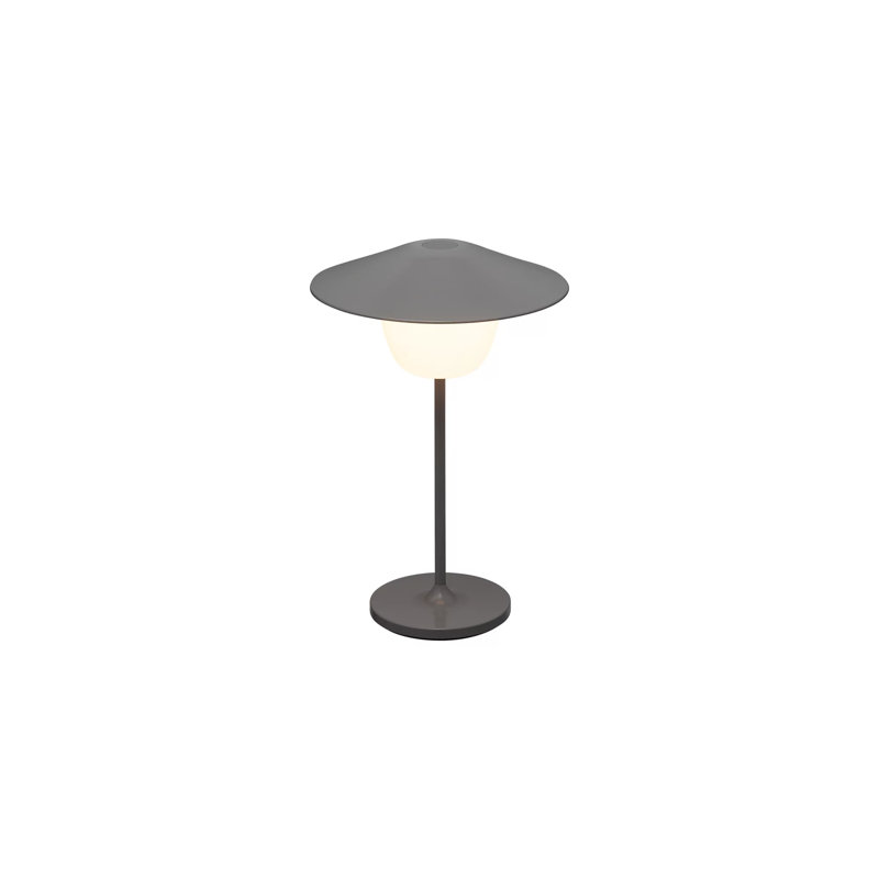 Ani Aluminum Buffet Lamp, Warm Gray
