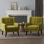 Fauteuil capitonné de 27,5 po de largeur avec pieds en bois massif Stephanny-51603670