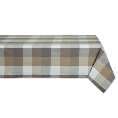 Betzabeth Checkered 100% Cotton Tablecloth