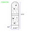 Ensemble de 2 treillis de jardin en métal 71 po x 19,7 po antirouille pour plantes grimpantes déco libellule