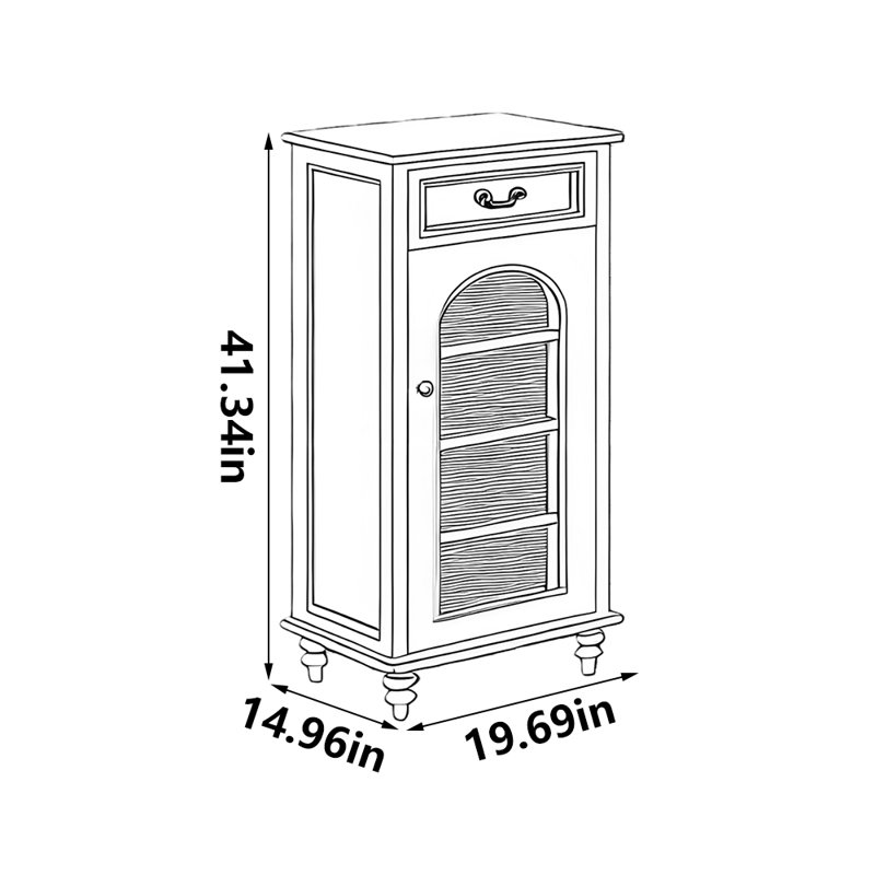 Élégante armoire à chaussures de rangement noire