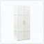 Armoire de garde-manger, armoires de rangement pour garde-manger avec 2 portes et 3 tablettes, armoire de rangement pour garde-manger, armoire de cuisine, de salle à manger et de salon