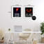 Ensemble de 2 impressions encadrées sous verre Pixel Game Sentiments, design par Kim Allen-1158230085-1158230089