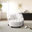 Canapé minimaliste décontracté en velours côtelé avec repose-pieds, convenant aux petits salons-620026406