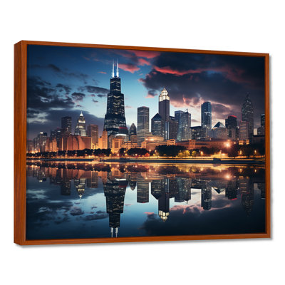 Chicago, beau paysage urbain II - art mural Chicago