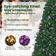 Christmas Tree with Decorative String Lights 400 cm PVC-1452154677