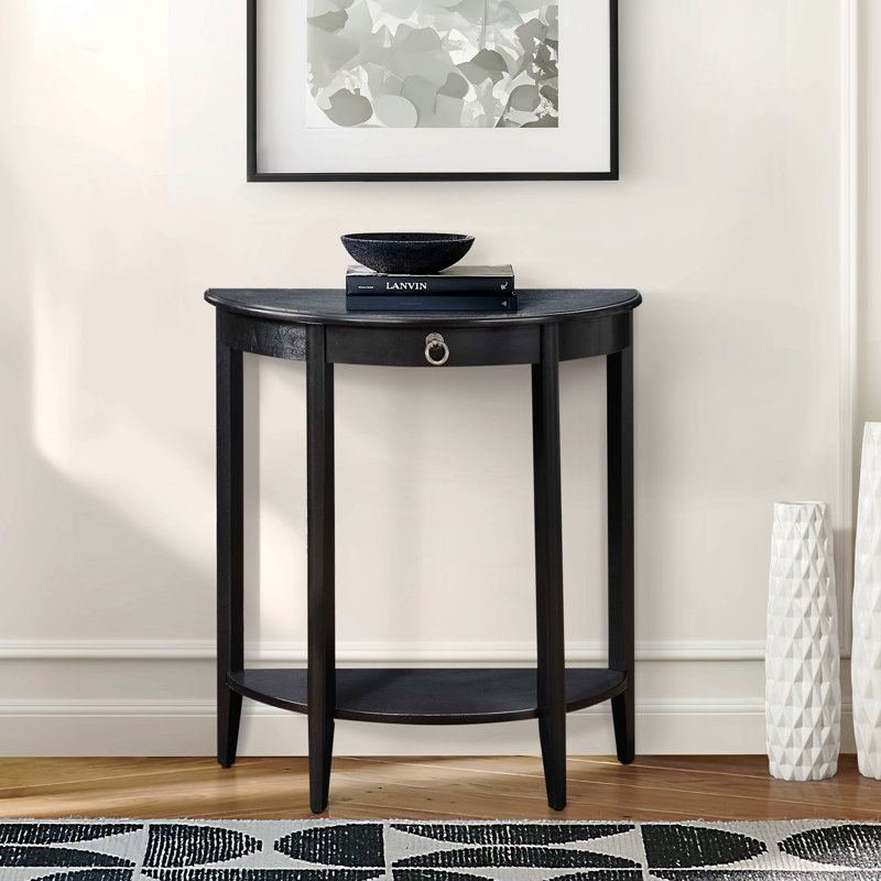 Console pour salon Justino II - Noir