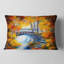 Forêt d'automne avec pont - coussin à imprimé paysage-1630456147-1706292713