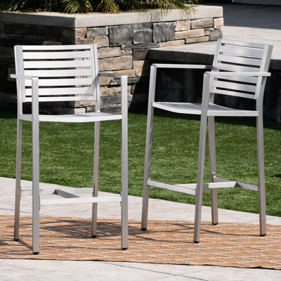 29,50 "argenté, extérieur 2, cadre en aluminium rouille, pour le rangement de parasol de barbecue