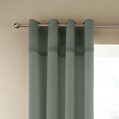 Melville Woven Texture Unlined Curtains