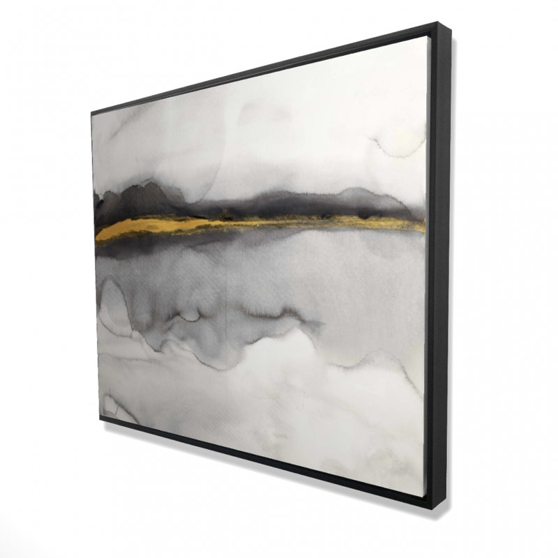 " Gold Stripe Abstract "