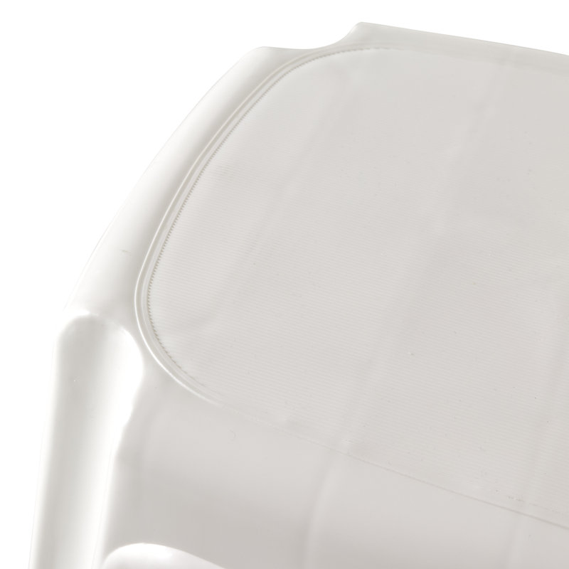 Tabouret de marche extra en caoutchouc antidérapant à 1 marche extra sécuritaire, Blanc