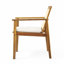 Chaise de salle à manger d'extérieur avec coussin Preston (excluant la table)