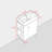 Nesochi 22'' Single Bathroom Vanity with Ceramic Top