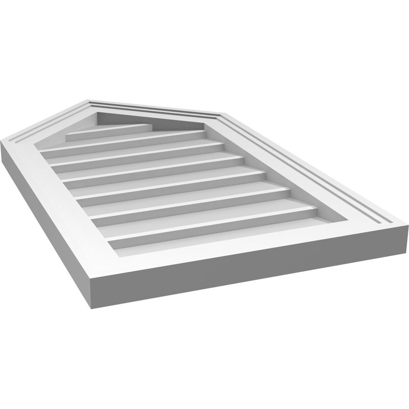 Ventilateur à pignon en uréthane non-fonctionnel Signature, H 28 po x l 16 po x P 1,5 po