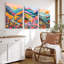3 Piece Wrapped Canvas Print