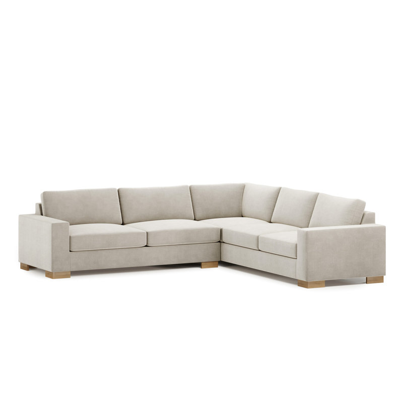 Canapé d'angle 3 pièces Berkley, H 36 po x l 120 po x P 40 po