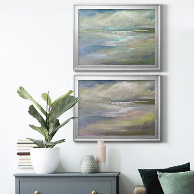 " Beach Light I " 2 Piece Art Color Photography Print