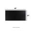 Carreau de porcelaine mat 24 po x 48 po Midnight Absolute