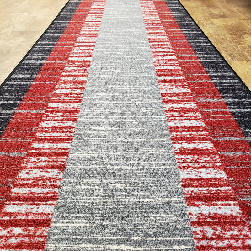 Zlatkus Striped Indoor Rug, Runner 1'10" x 6'9"