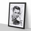 Cary Grant in Abstract - Picture Frame Graphic Art Print-55681012-55681016