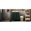 Meuble-lavabo de salle de bain 24 po avec 2 portes et tiroir, organisateurs de rangement intelligents, glissières de tiroir coulissantes, charnières à fermeture en douceur, convient aux portes de petits espaces, pieds en bois massif basculants, facile à nettoyer-709813470