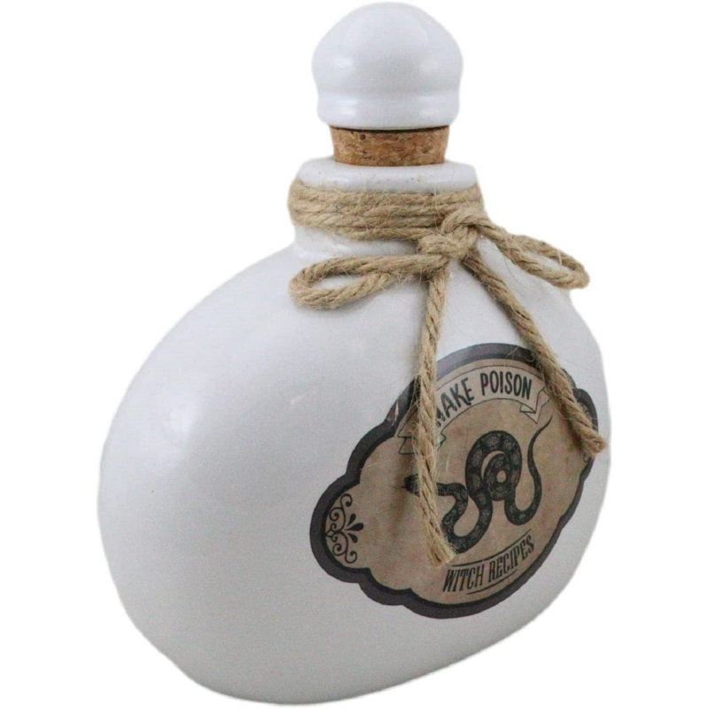 The Holiday Aisle® Snake Poison Witch Recipes en céramique Mad Doctor Scientist
