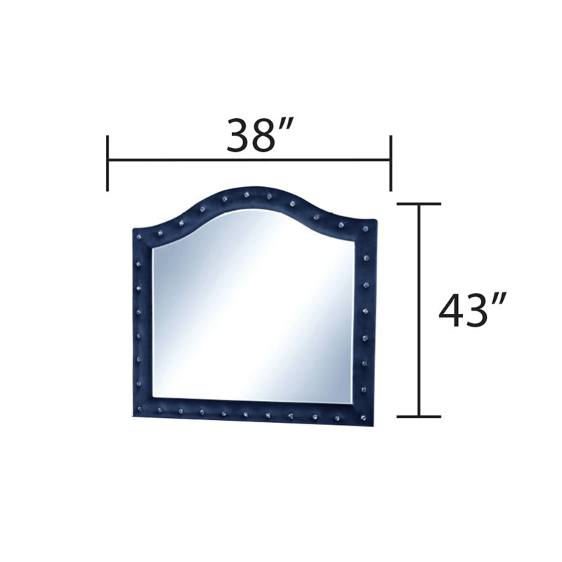 Rausch Dresser Mirror, Blue