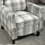 Alba Recliner Chair for Living Room Wingback Chair with Padded Armrest-1063377167