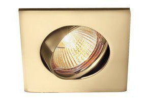 6.8cm Recessed Light, Matt gold